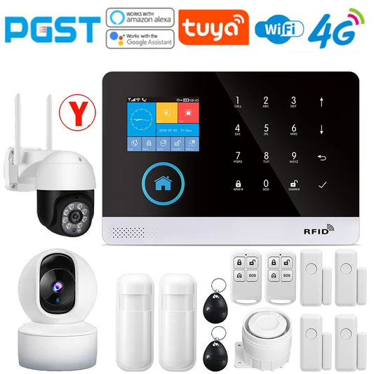 4G Home WiFi Intelligent Alarm System